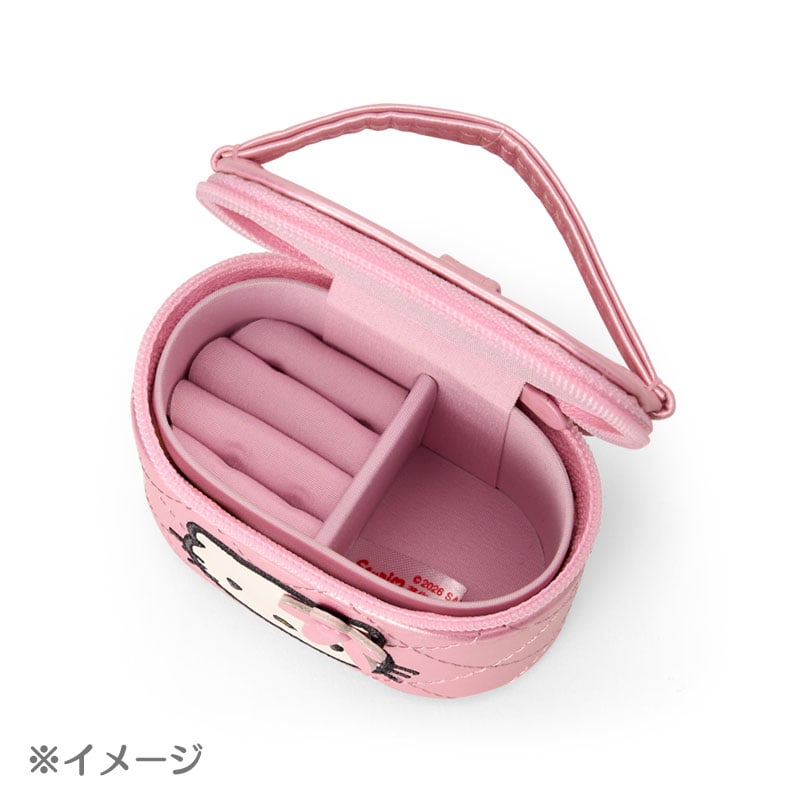 [BLACK] "Hello Kitty Miniature Quilt Series Part 2" Vanity Shaped Mini Accessory Case