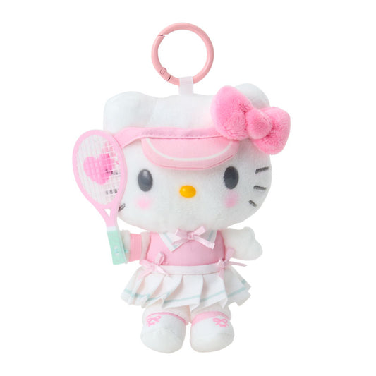 [HELLO KITTY] "SANRIO GIRLS' TENNIS CLUB" Plush Keychain