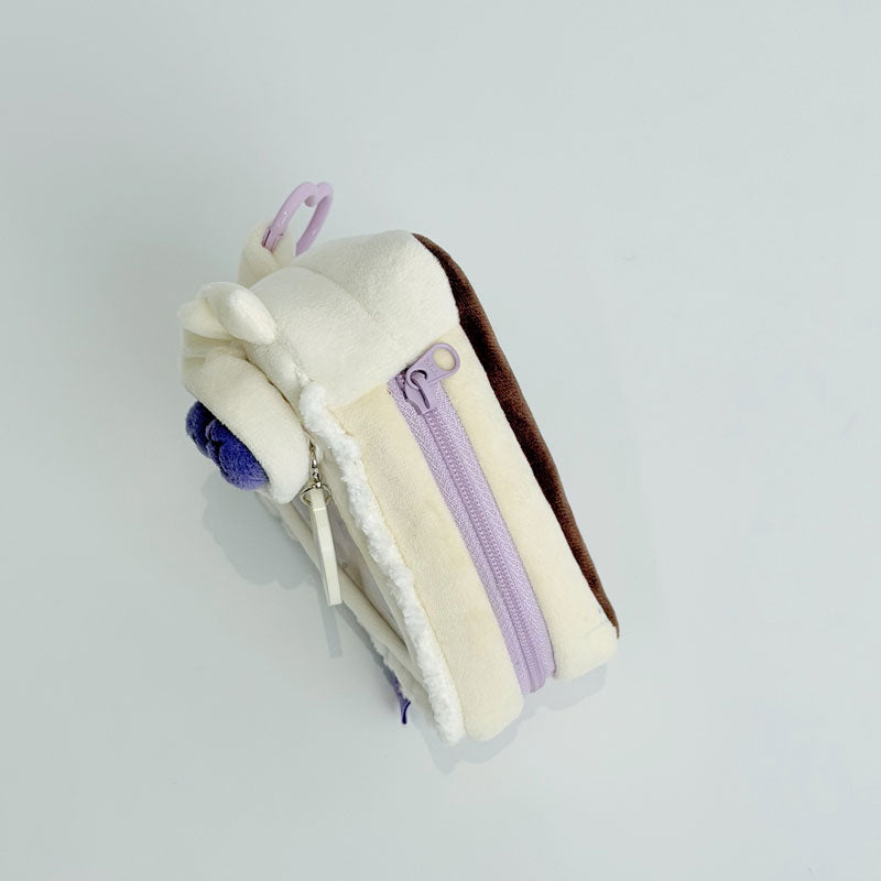 [BLUEBERRY / TRIANGLE] "NOTBUNNY Cake Doll" Pouch