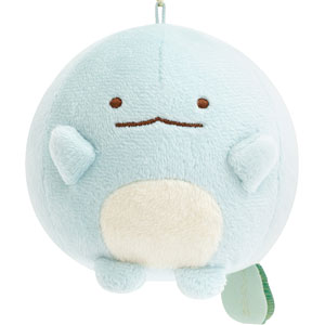 [TOKAGE] "Sumikko Gurashi Tanuki Raccon Restaurant" Round Plush Keychain