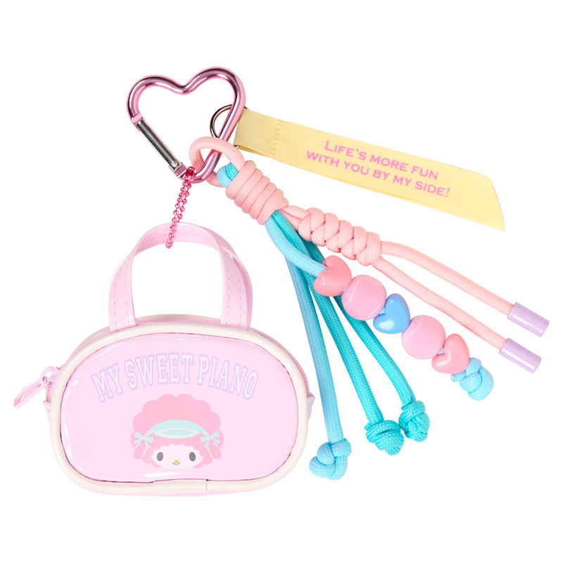 [MY SWEET PIANO] "SANRIO GIRLS' TENNIS CLUB" Charm with Mini Pouch