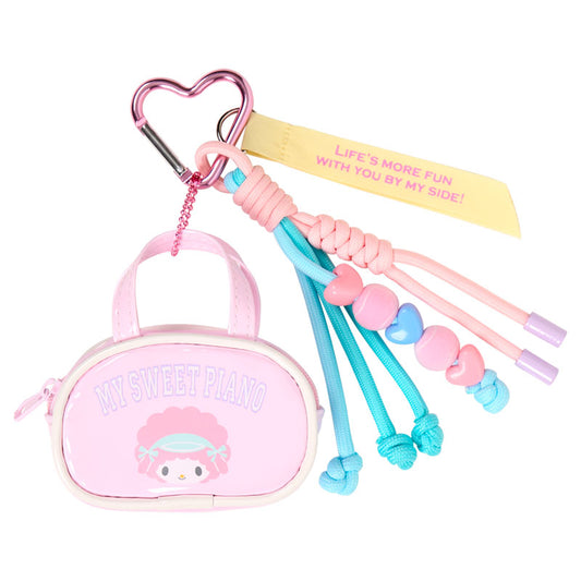 [MY SWEET PIANO] "SANRIO GIRLS' TENNIS CLUB" Charm with Mini Pouch