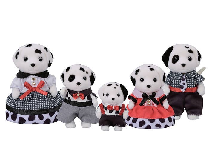 [DALMATIAN FAMILY] "Sylvanian Families" Figure Set