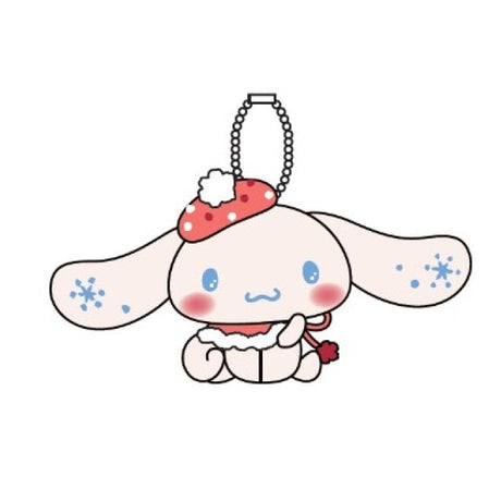 [CINNAMOROLL / SANTA] "Sanrio Christmas" Plush Keychain