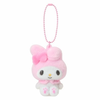 [MY MELODY] "Sanrio Flocked" Keychain