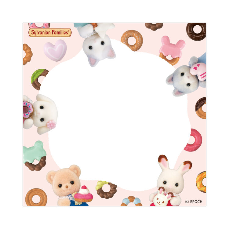 "Sylvanian Families Donut" Memo Pad