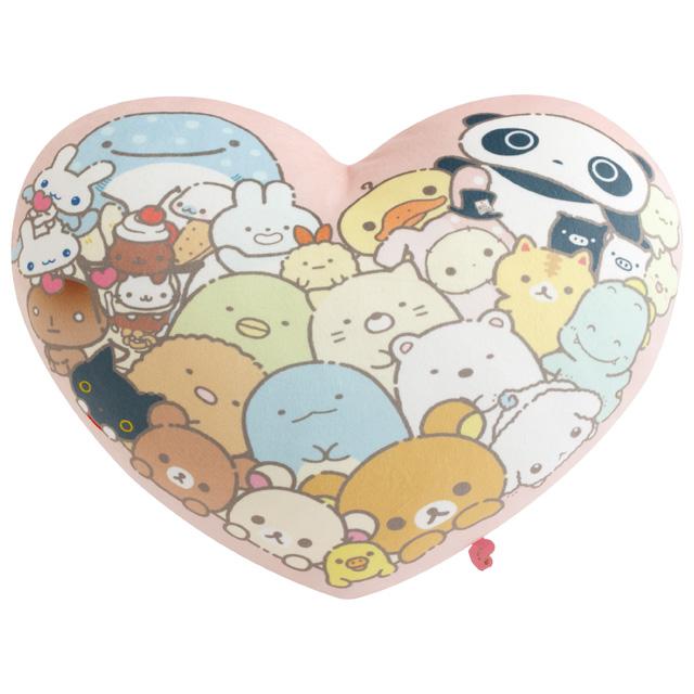 "San-x Universe Happiness to You" Heart Cushion
