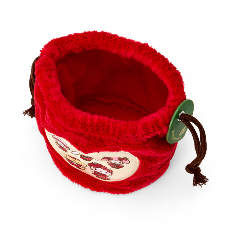 "Sanrio Autumn Apple" Drawstring Bag