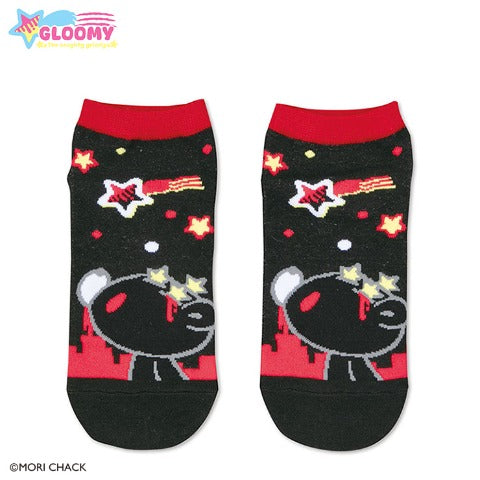 [RED / BODY] AVAIL "GLOOMY The Naughty Grizzly" Socks