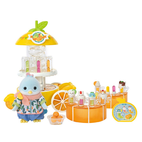 "Sylvanian Families Citrus Bird Juice Shop" Set