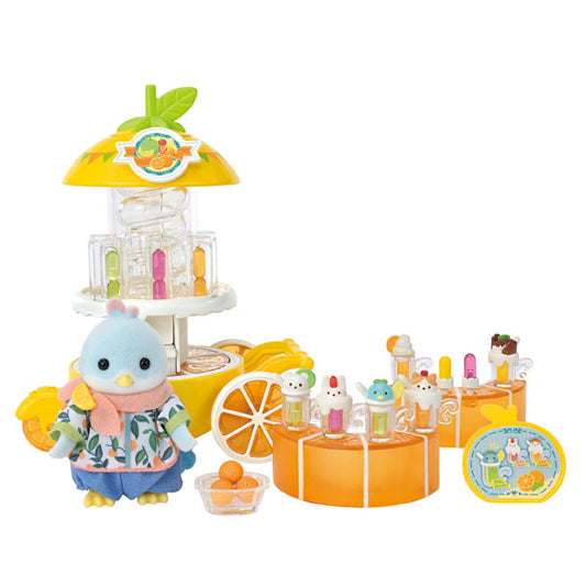 "Sylvanian Families Citrus Bird Juice Shop" Set