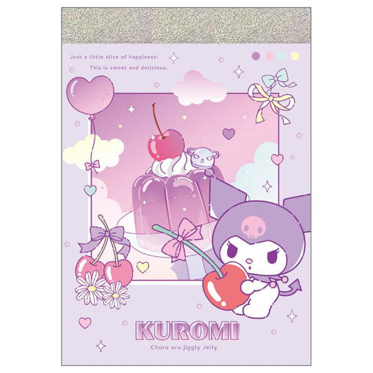 [KUROMI] "Sanrio Jiggly Jelly" Mini Memo