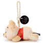 [LAYING POOH / BREAD] "Disney Nui Bread" Plush Keychain