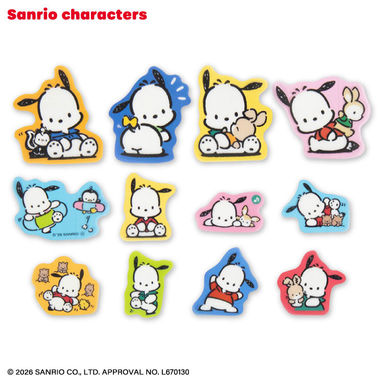 [POCHACCO] "THANKYOUMART x Sanrio Retro" Sticker Flakes