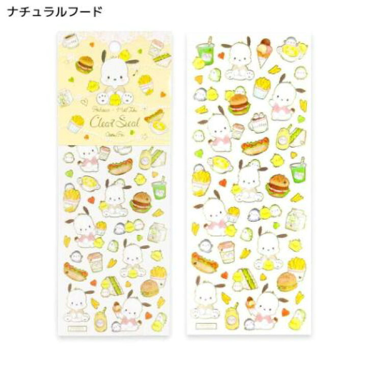[POCHACCO] "Sanrio x Miki Takei" Clear Sticker Sheet