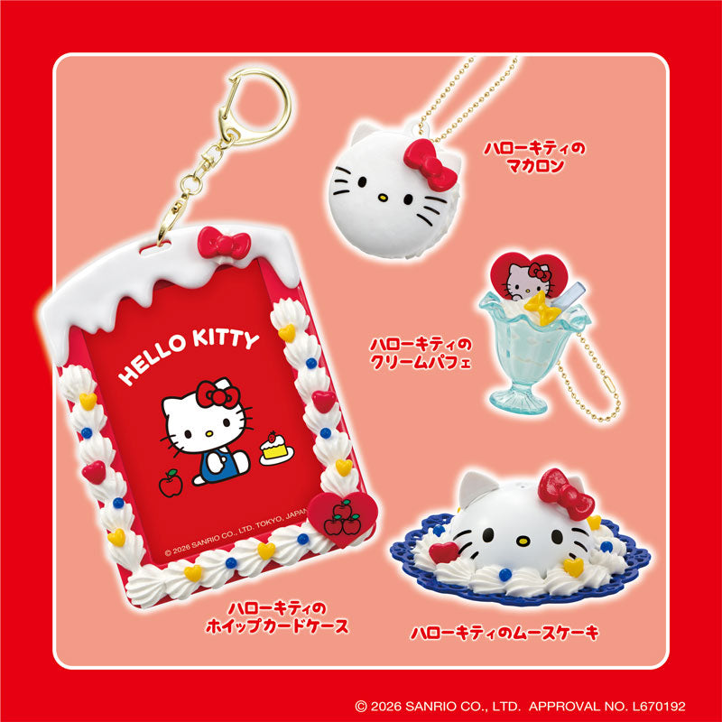 [HELLO KITTY] "Sanrio Whipple Squeeze Happy Sweets" Set