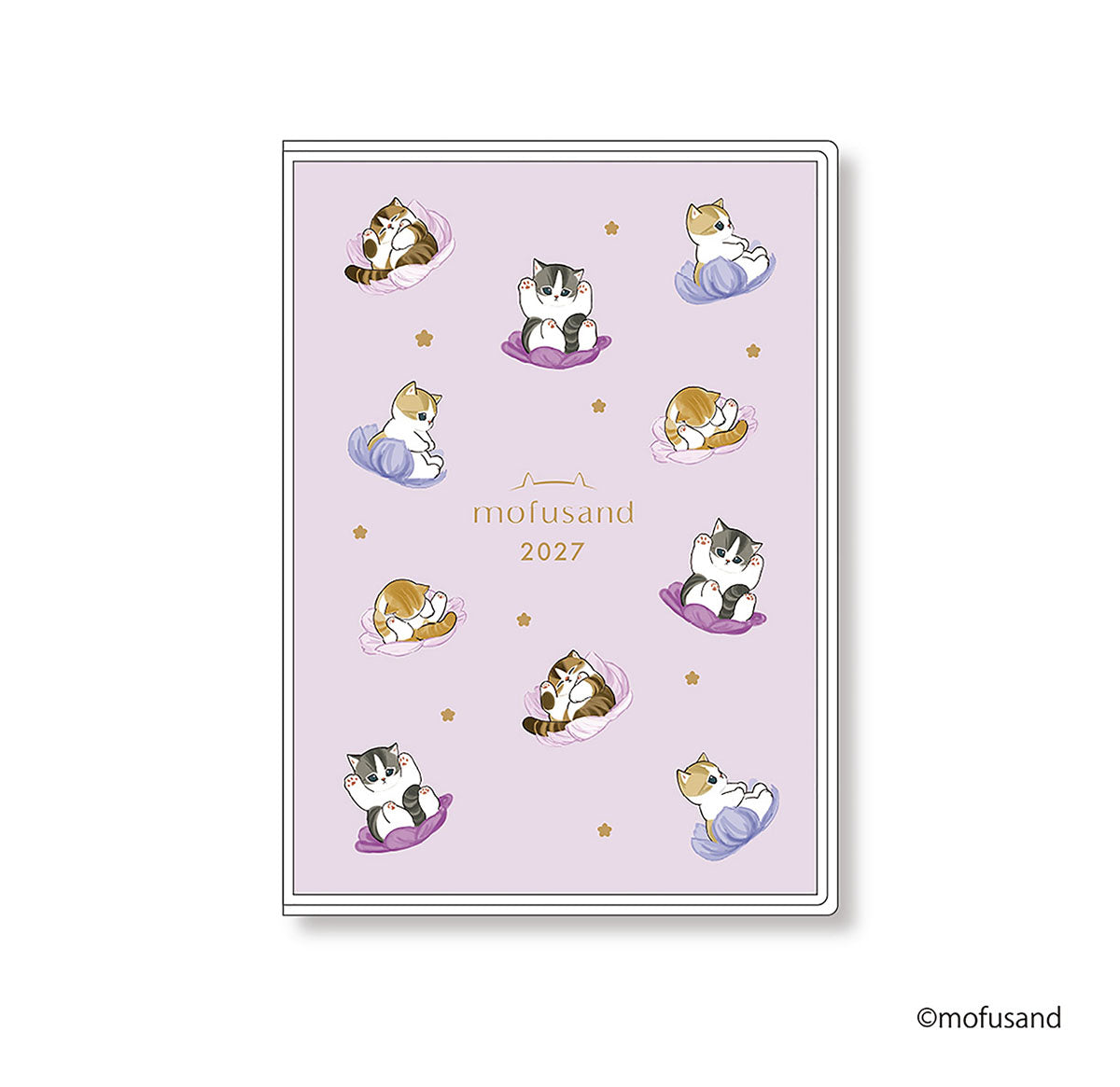 [FLOWERS] "Mofusand" 2027 A6 Monthly Diary Planner