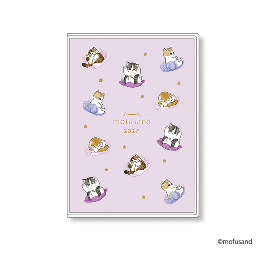 [FLOWERS] "Mofusand" 2027 A6 Monthly Diary Planner