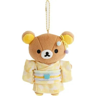 [RILAKKUMA / KIMONO] LIMITED "Rilakkuma Kimono Series" Plush Keychain