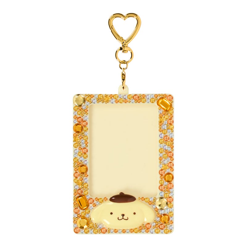 [POMPOMPURIN] "Sanrio Enjoy Idol Rhinestone" Trading Card Holder