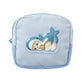 [BLUE] "Mofusand Samenyan" Pukkuri Applique Pouch
