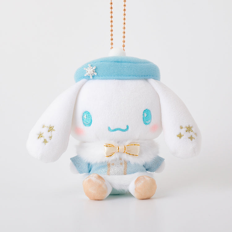 [CINNAMOROLL] "Sanrio Snow Fantasy 2" Plush Keychain