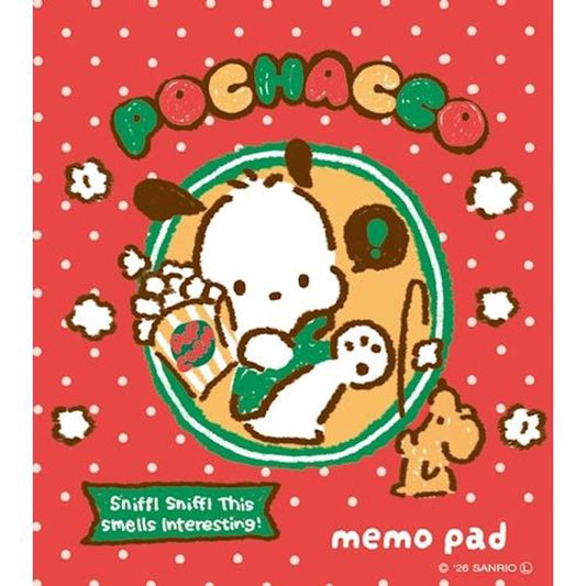 [POCHACCO] "Sanrio Oyatsu Snack Party" Memo Pad