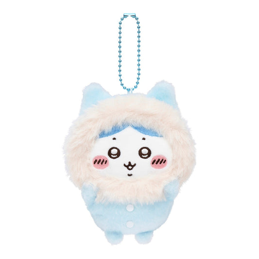 [HACHIWARE] "Chiikawa Fluffy Pajama" Plush Keychain