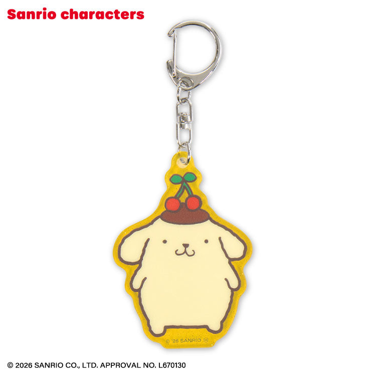 [POMPOMPURIN] "THANKYOUMART x Sanrio Retro" Acrylic Keychain