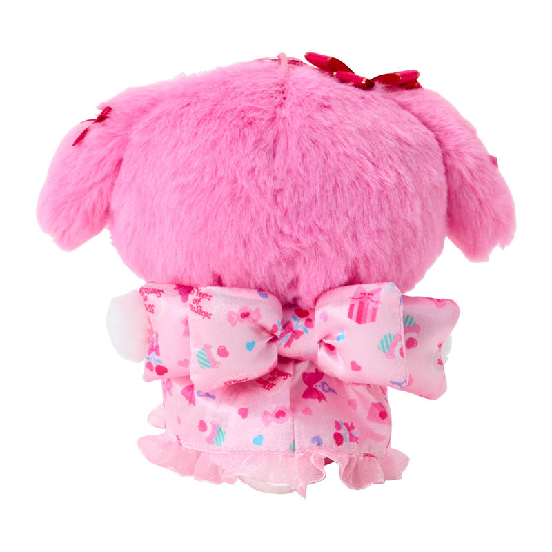 [MY MELODY] "Sanrio Wrapping Paper" Plush Keychain