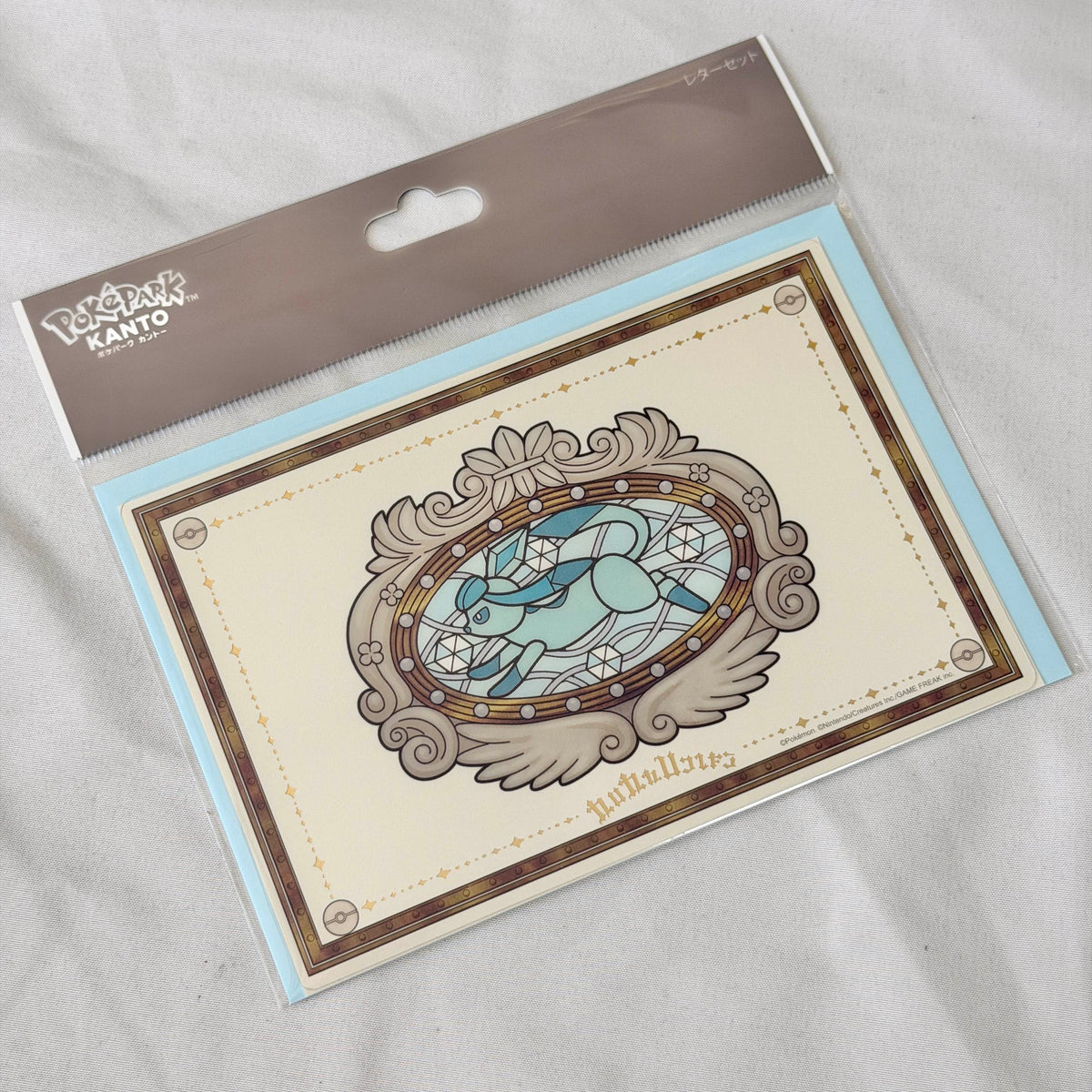 [GLACEON] LIMITED "PokePark Kanto Eevee Voyage" Letter Set