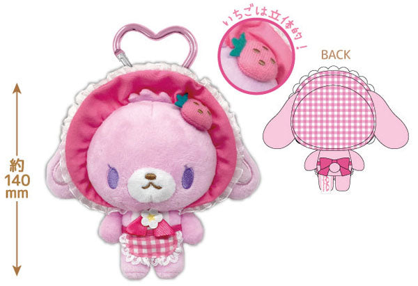 [STRAWBERRYUSA] "Sugarbunnies" Plush Carabiner