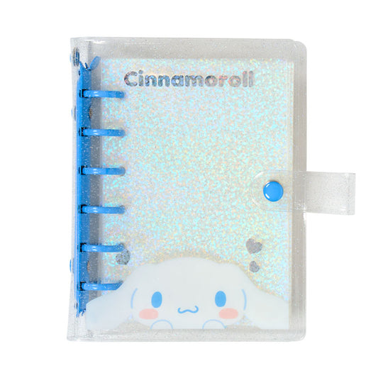[CINNAMOROLL] Sanrio Character Seal Friends" Clear Sticker Binder