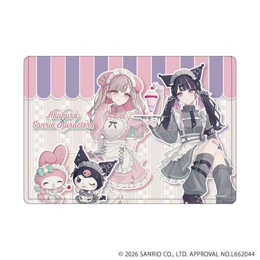 [MY MELODY & KUROMI] "Akakura x Sanrio Diner Waitress" Chara Clear Case