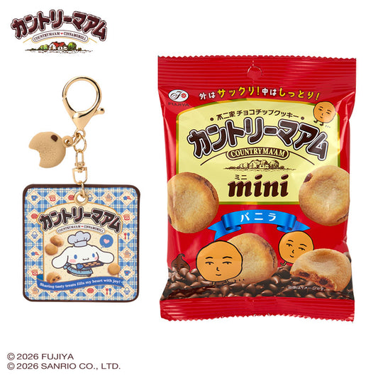 [CINNAMOROLL] "Country Ma'am x Sanrio" Square Keychain