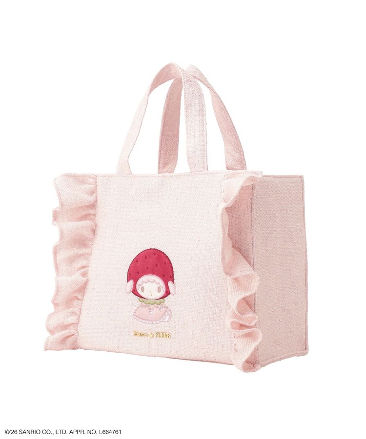 "Maison de FLEUR x My Sweet Piano" Small Frill Tote Bag