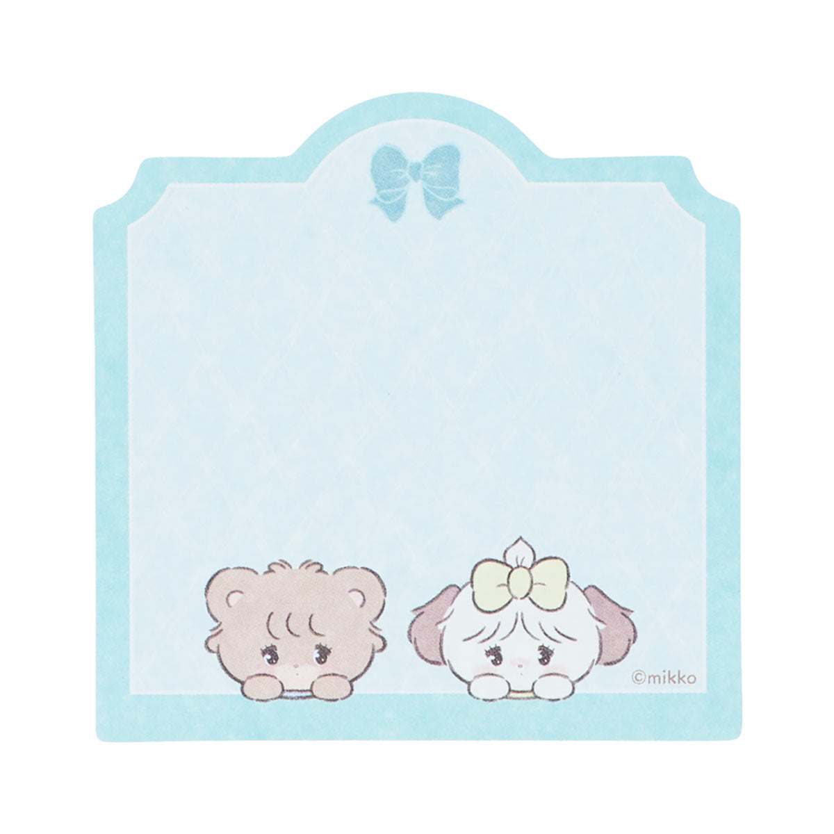 [LATTE / SOUFFLE] "Mikko Illustrations" Die-cut Sticky Notes