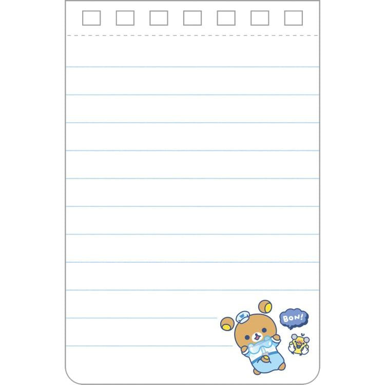 [LAB] "Rilakkuma Lab" Spiral Memo Pad