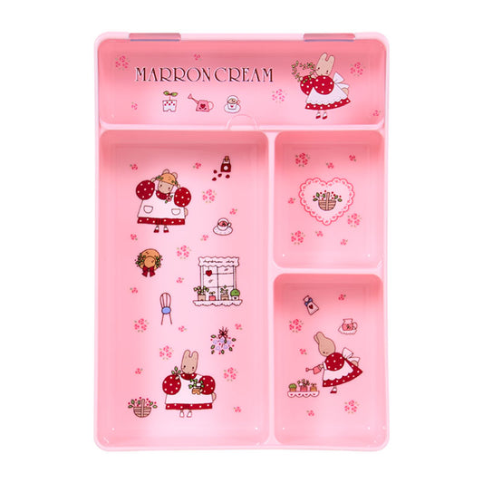 [MARRONCREAM] "Sanrio Everyday Goods" Stationary Tray with Lid