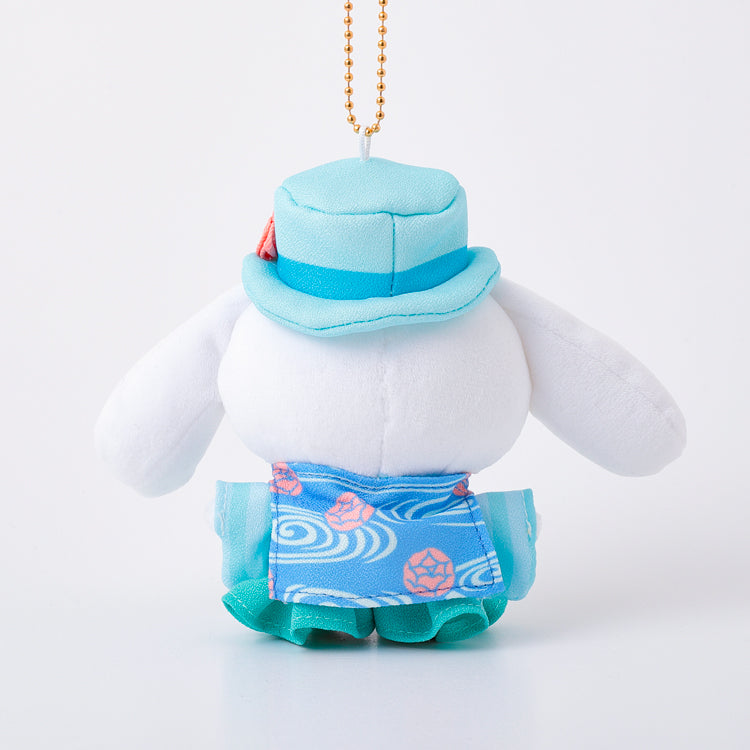 [CINNAMOROLL] "Sanrio Japanese Heart Romance" Plush Keychain