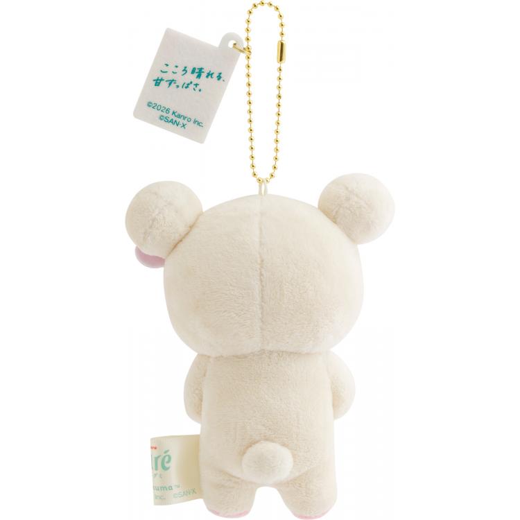 [KORILAKKUMA] "Pure Gummy x Rilakkuma" Plush Keychain