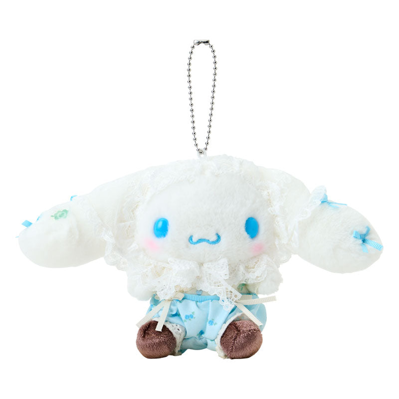 [CINNAMOROLL] "Sanrio Forest Lace" Plush Keychain
