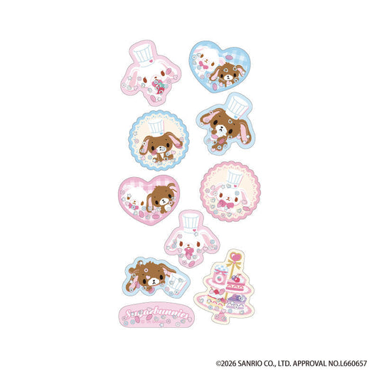 "Sugarbunnies" Shaka Shaka Sticker Sheet