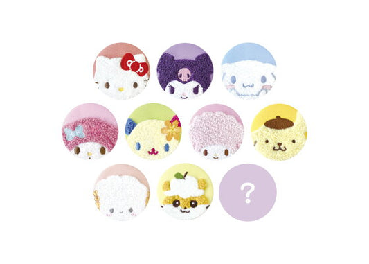 "Sanrio Mokomoko Boa Can Badge" Blind