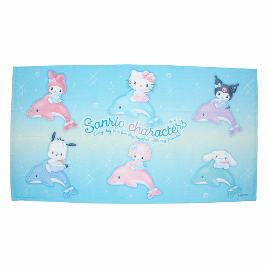 "Sanrio Shiny Dolphin" Bath Towel