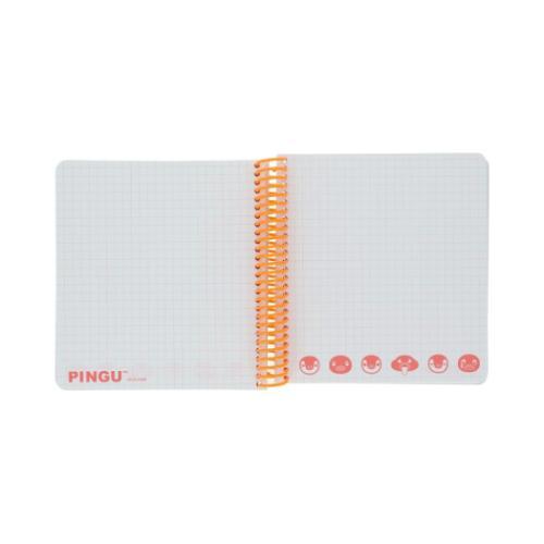 [WHITE] "Pingu" Square Notebook