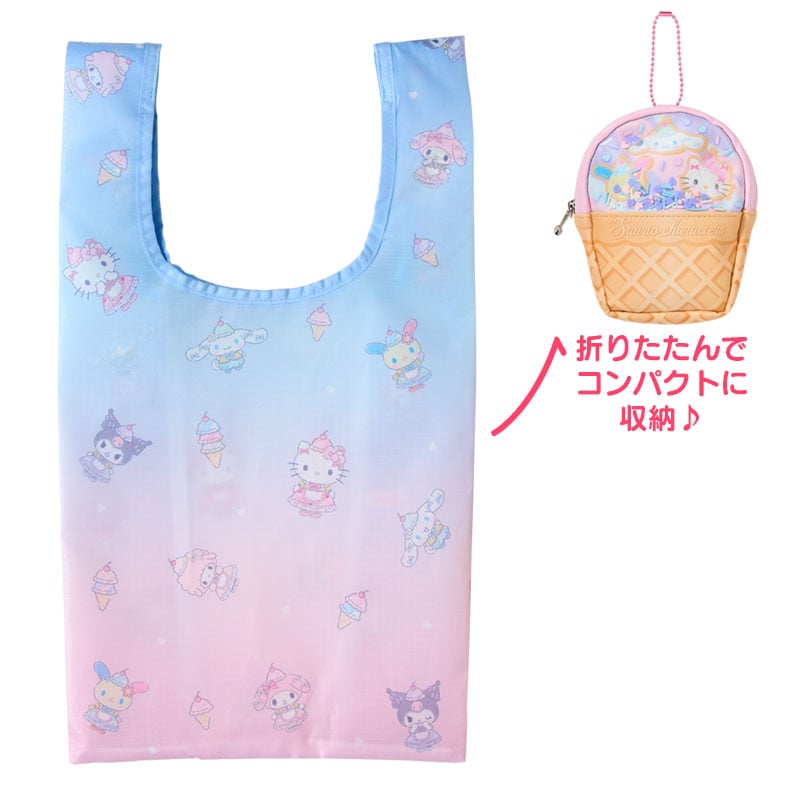 "Sanrio Dreamy Ice Parlor" Eco Bag