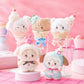 [LATTE] "Mikko Illustrations Ice Cream" Plush Keychain