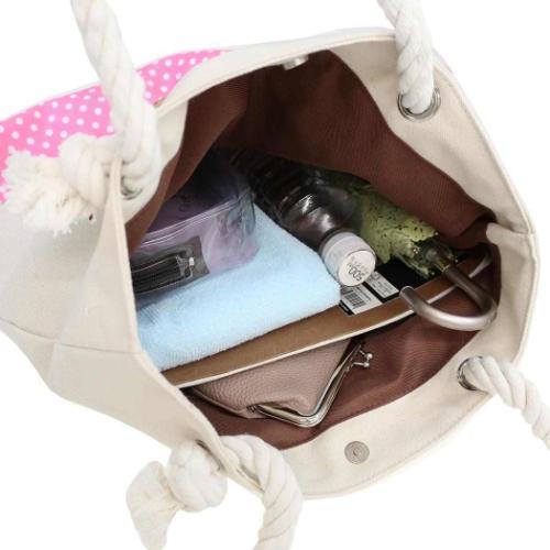 [MY MELODY] "Sanrio Tropical Gal" Rope Handle Tote Bag