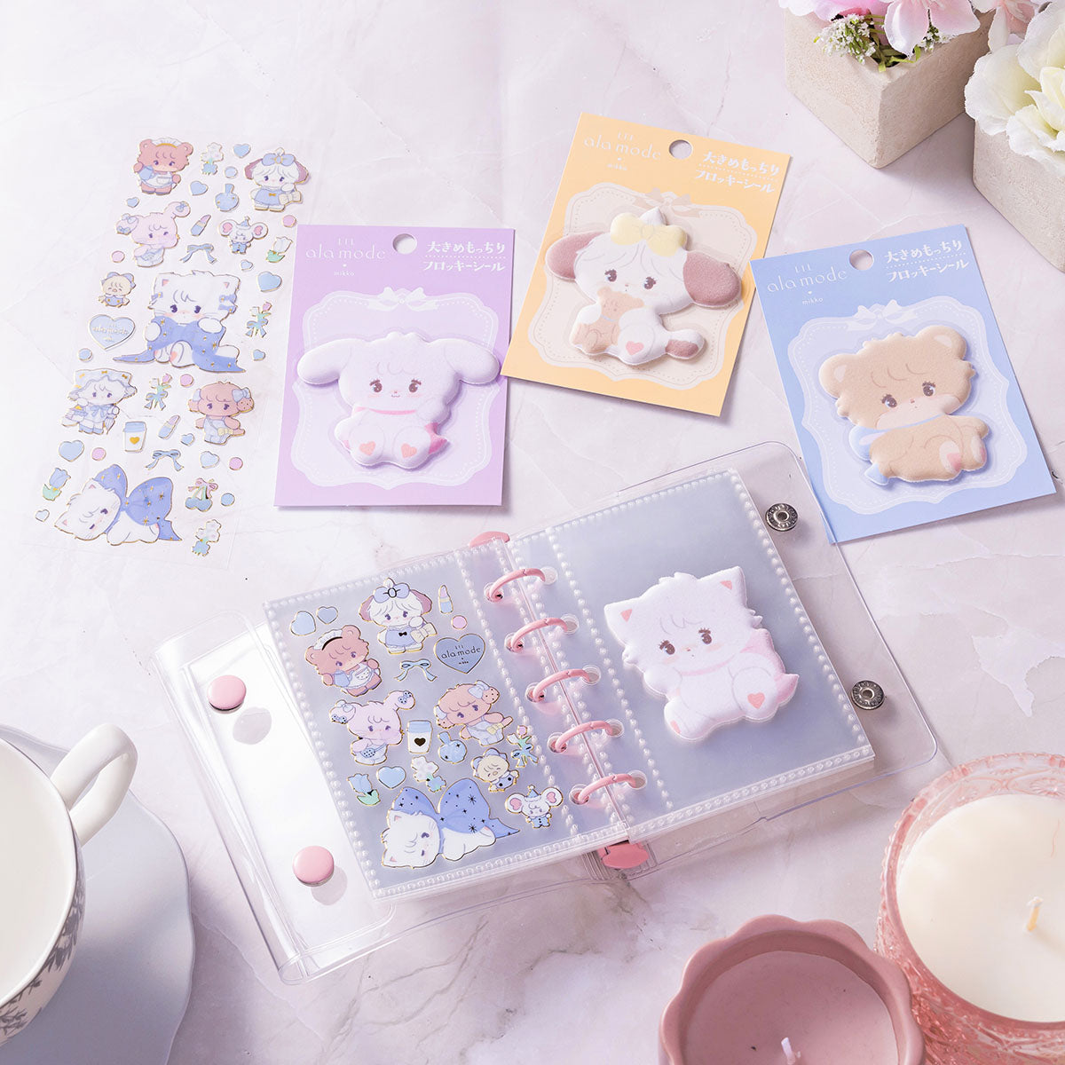 [MOUSSE] "Mikko Illustrations" Big Mocchiri Sticker